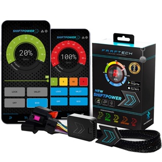 Shiftpower Faaftech Chip Potencia Gás Pedal Delay Acelerador Modo Eco Bluetooth 2025 em Oferta na Shopee