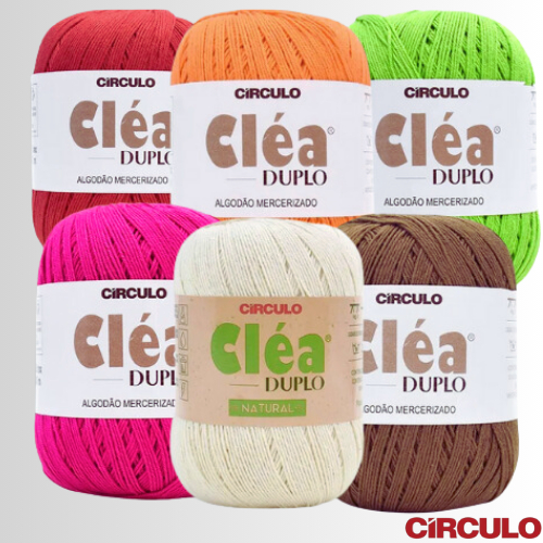 Linha Cléa Duplo 508m - Circulo Tex 295 / 100% algodão