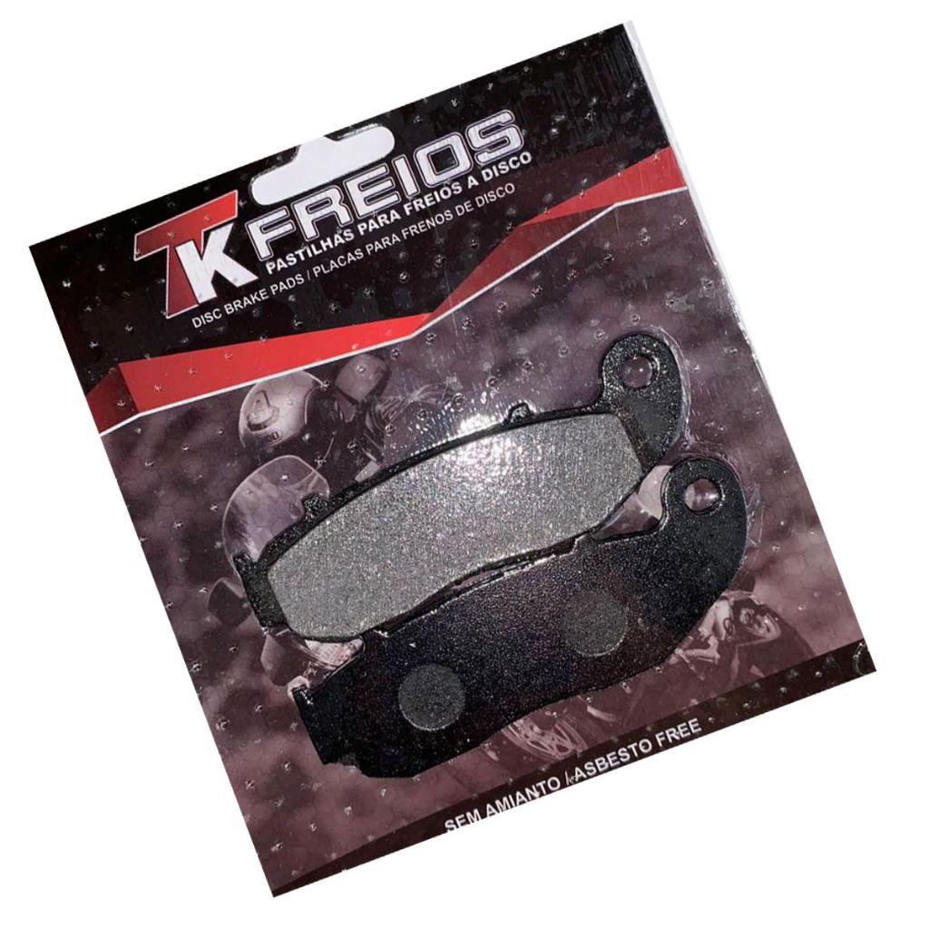 Pastilha de freio Dianteira Kasinski CRZ 150 Super Moto ano 2010 2011 2012 2013 tk