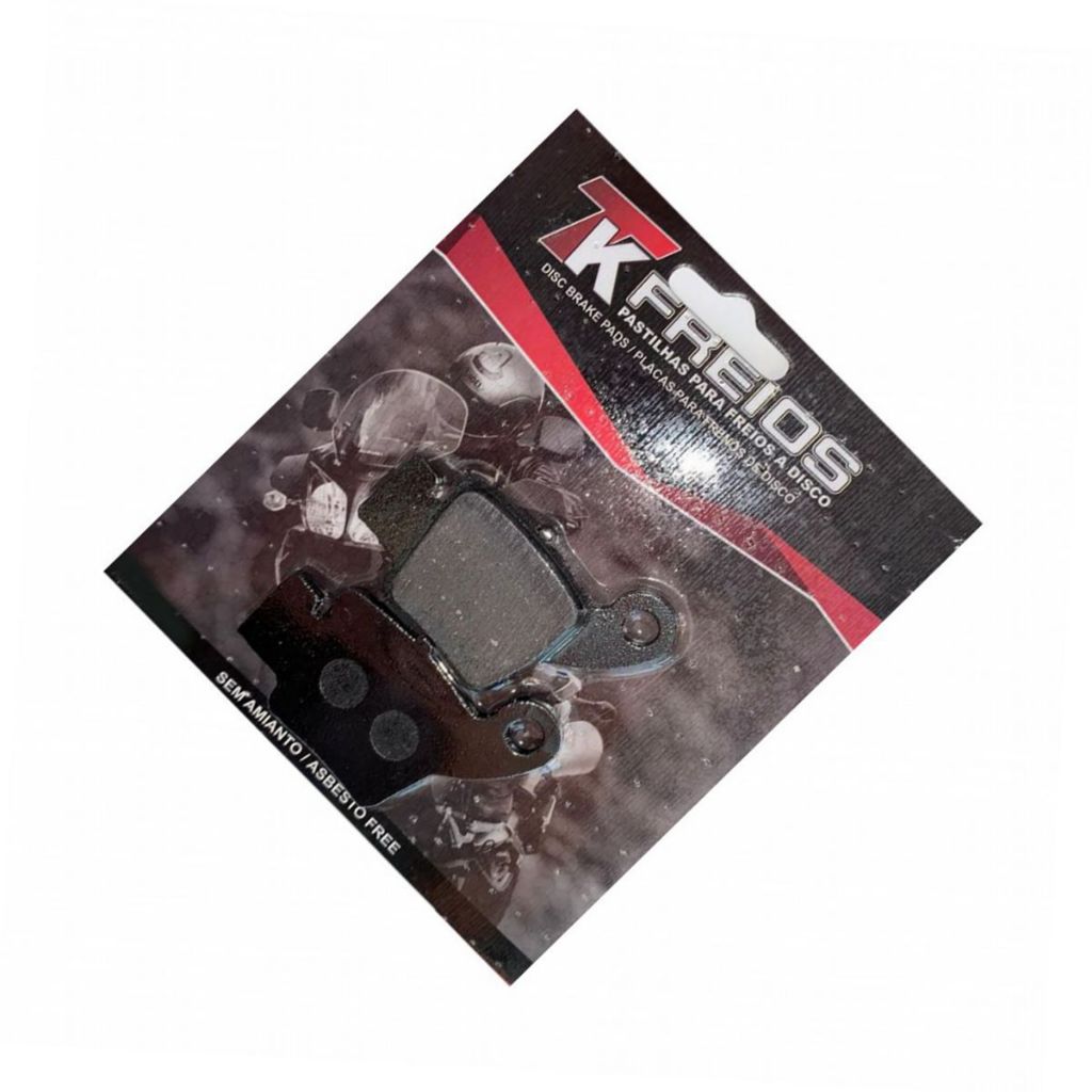 Pastilha de freio traseira Kasinskit CRZ 150 Super Moto ano 2010 2011 2012 2013 tk