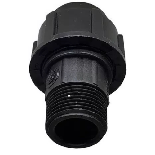CONEXÃO ADAPTADOR PEAD COMPRESSÃO ROSCA MACHO 20MMX3/4 IPAL