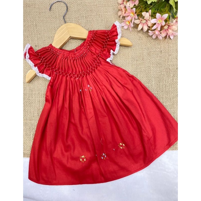 vestido casinha de abelha/vestido infantil/bordado