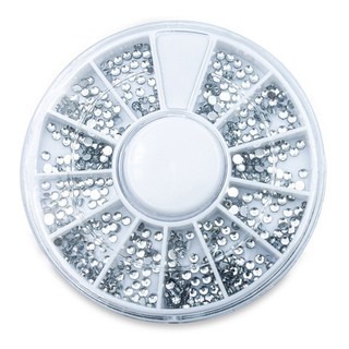 Kit Pedraria Cisne Pra Decoração das Unhas Nail Art Manicure Unhas Encapsular Decorar Acrigel