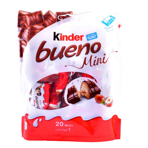 CHOCOLATE KINDER BUENO MINI 108GR IMPORTADA em Oferta na Shopee