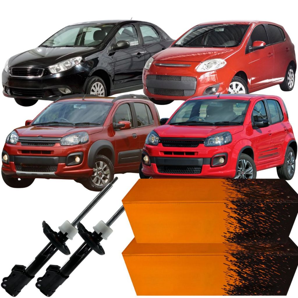 Par Amortecedor Dianteiro Fiat Grand Siena  Palio - Spare Parts and Accessories for Vehicles
