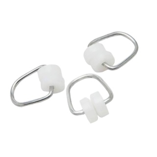 Gancho Rodizio P/ Trilho Antigo de Cortina kit 50 Pç em Oferta na Shopee