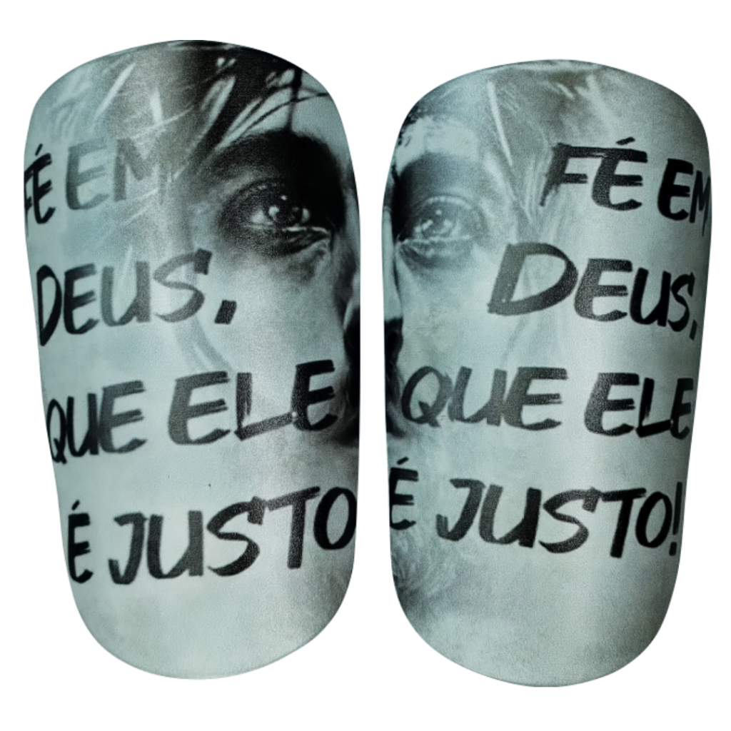 Par Caneleira De Futebol - Fé Em Deus Que Ele É Justo Futsal campo society