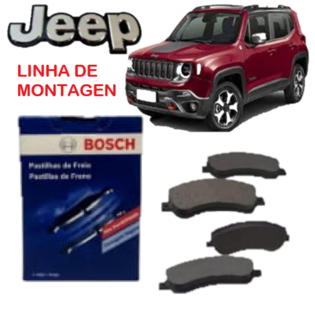 Pastilha Freio Dianteira Renegade 2018 2019 2020 Original