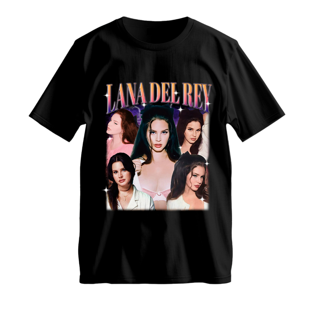 Camiseta Lana Del Rey Indie Pop Ultraviolence Álbum Cantora Estilo Alternativo Grunge Camisa Casual