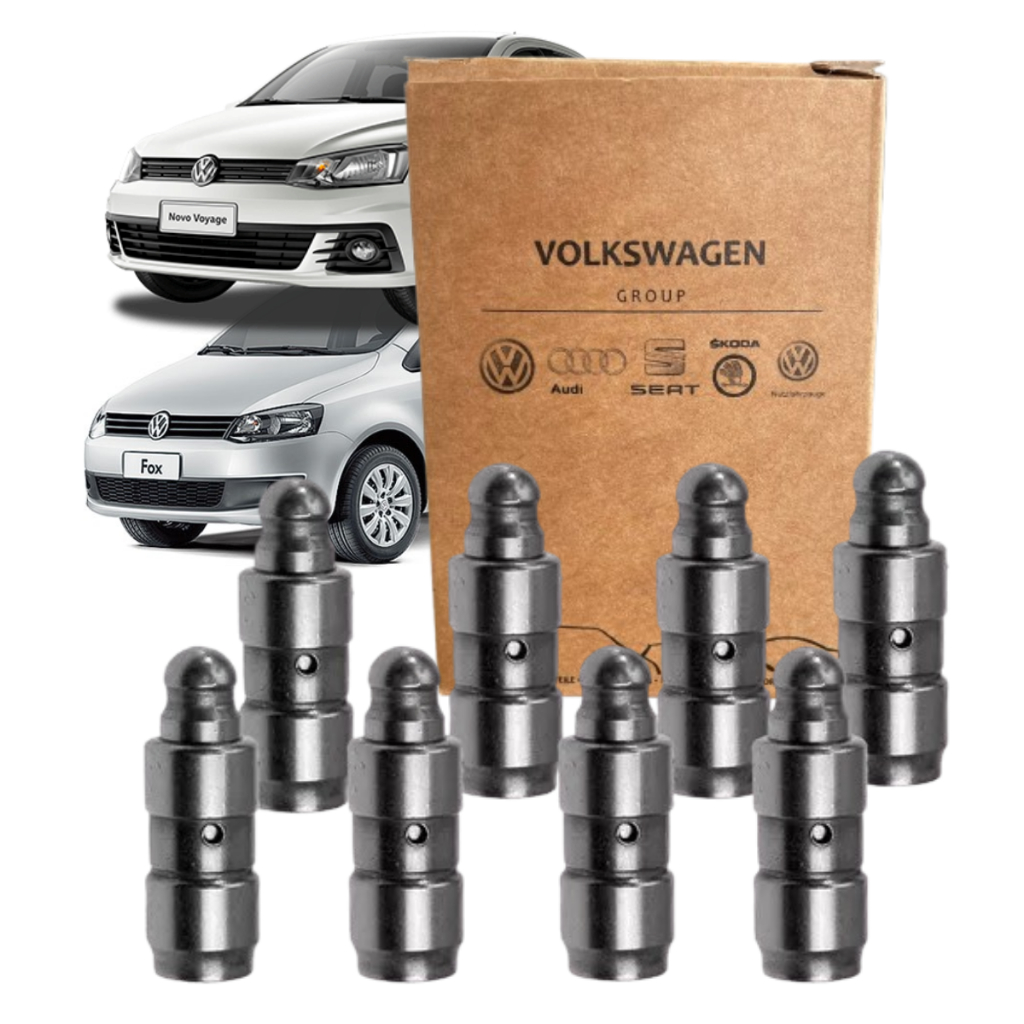 Jogo com 8 Tuchos Linha original volkswagen voyage gol fox saveiro polo 1.6 Motor Ea111 em Oferta na Shopee