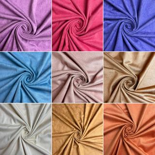 Tecido Malha Suede Camurça Leve 1,60m Largura Toque Aveludado e Macio Para Roupas e Decoraçao em Oferta na Shopee