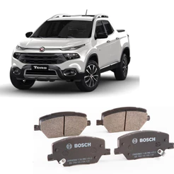 Pastilha Freio Dianteiro Toro 2.0 2019 2020 2021 2022 Bosch