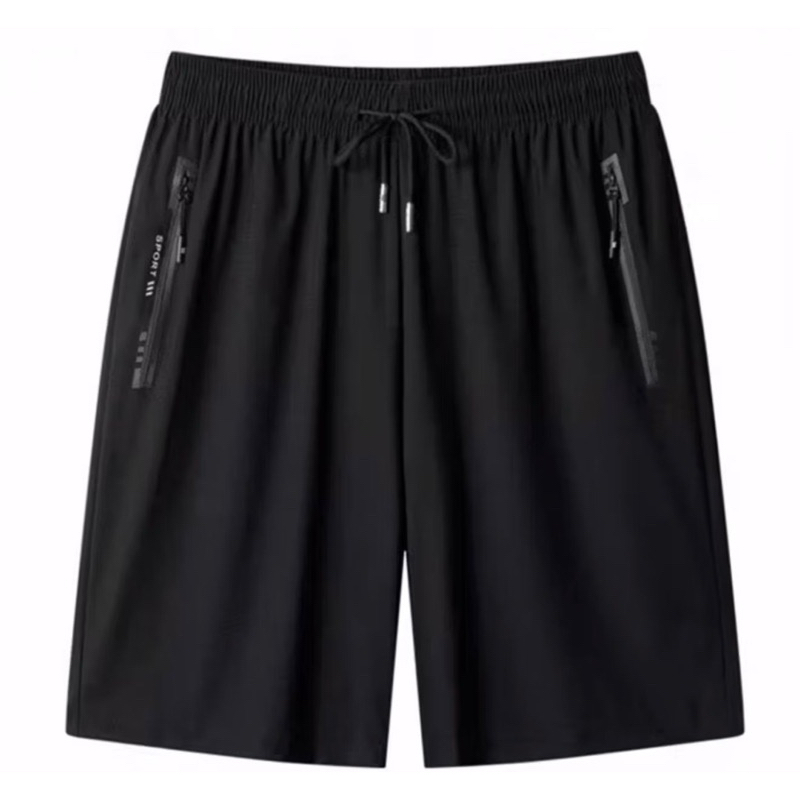 Bermuda Short Masculino  Elastano Praia 2 Bolsos Zíper Secagem Rápida Impermeável