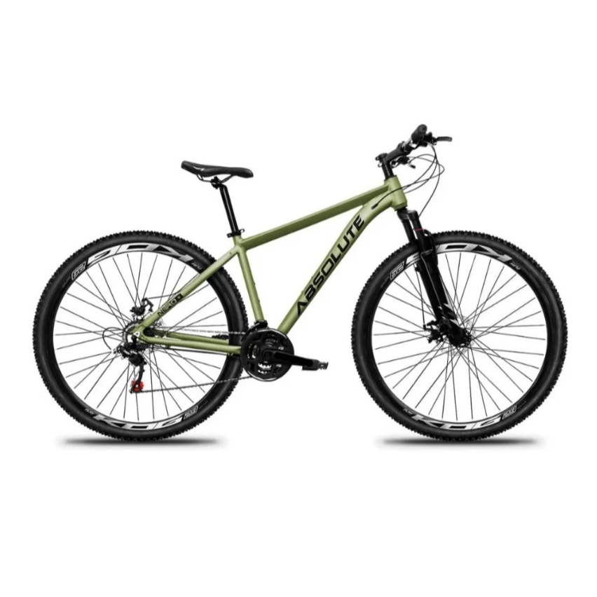 Bicicleta Aro 29 Absolute Nero 5 Alumínio 21v Freio A Disco Garfo com Suspensão