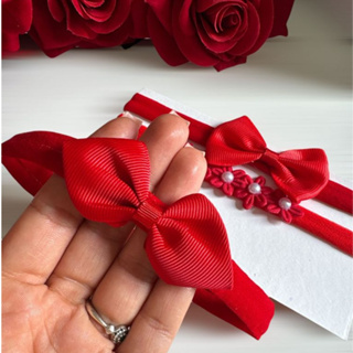 Kit 3 Faixas Para Bebê Recém Nascido Laços Flores Meia De Seda Várias Cores em Oferta na Shopee