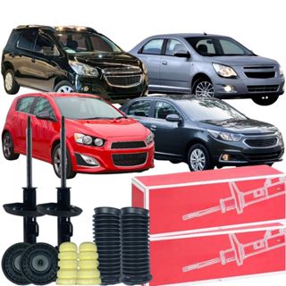 Kit Amortecedor Batente Coxim Dianteiro Gm Cobalt Sonic Spin em Oferta na Shopee