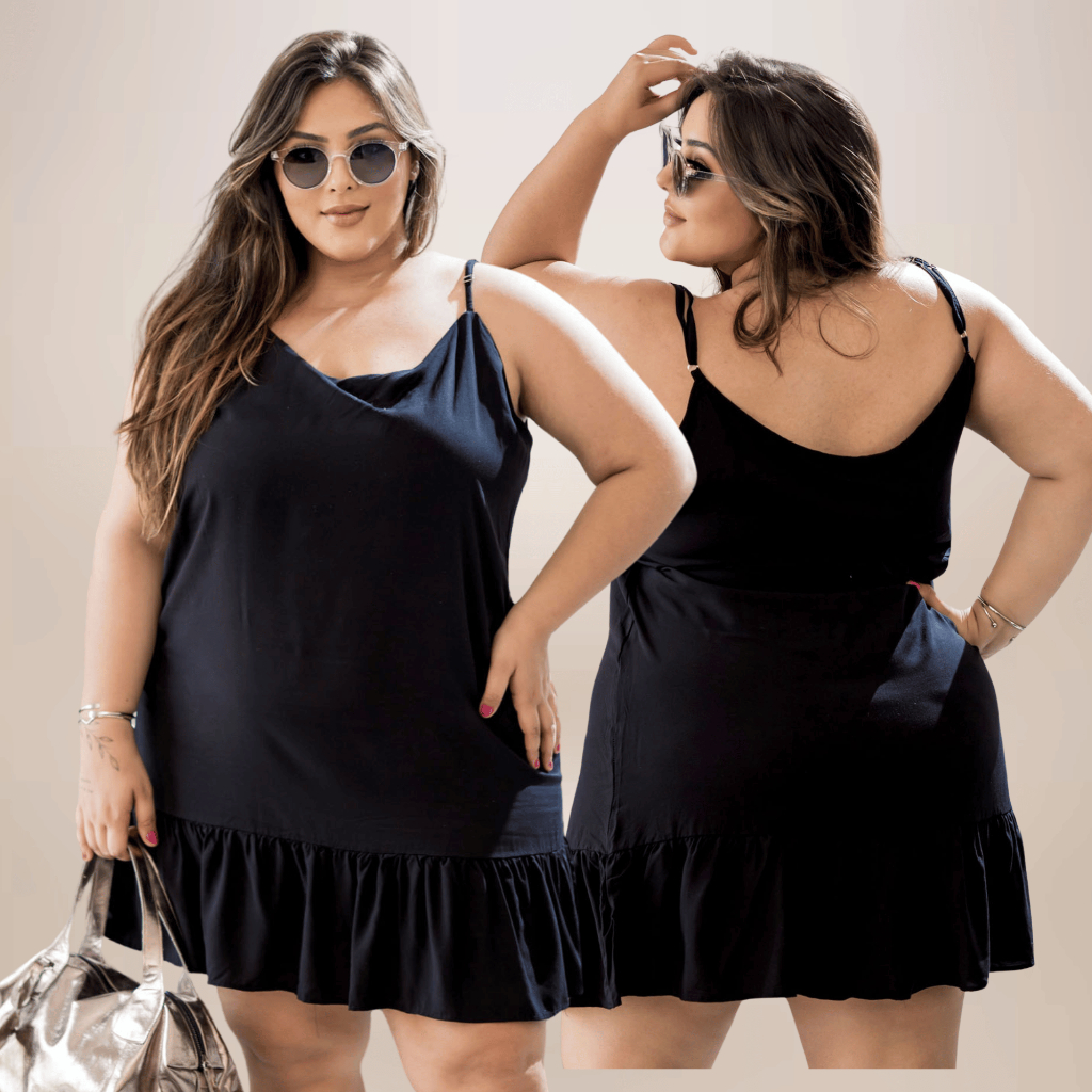 Vestido Ciganinha Preto Curto na Black Friday 2025 | BuscaProdutos