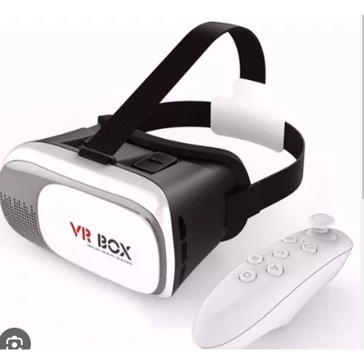 Óculos Vr Box 2.0 Realidade Virtual + Controle Cardboard 3d Bluetooth