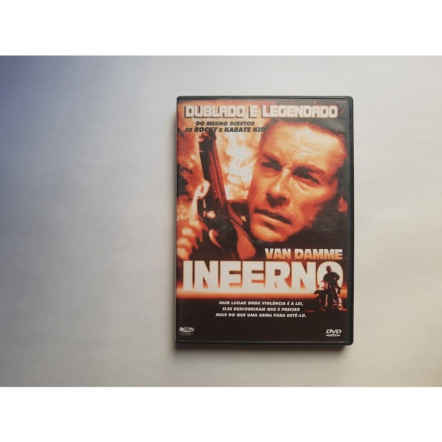 DVD Inferno Van Damme Dublado e Legendado