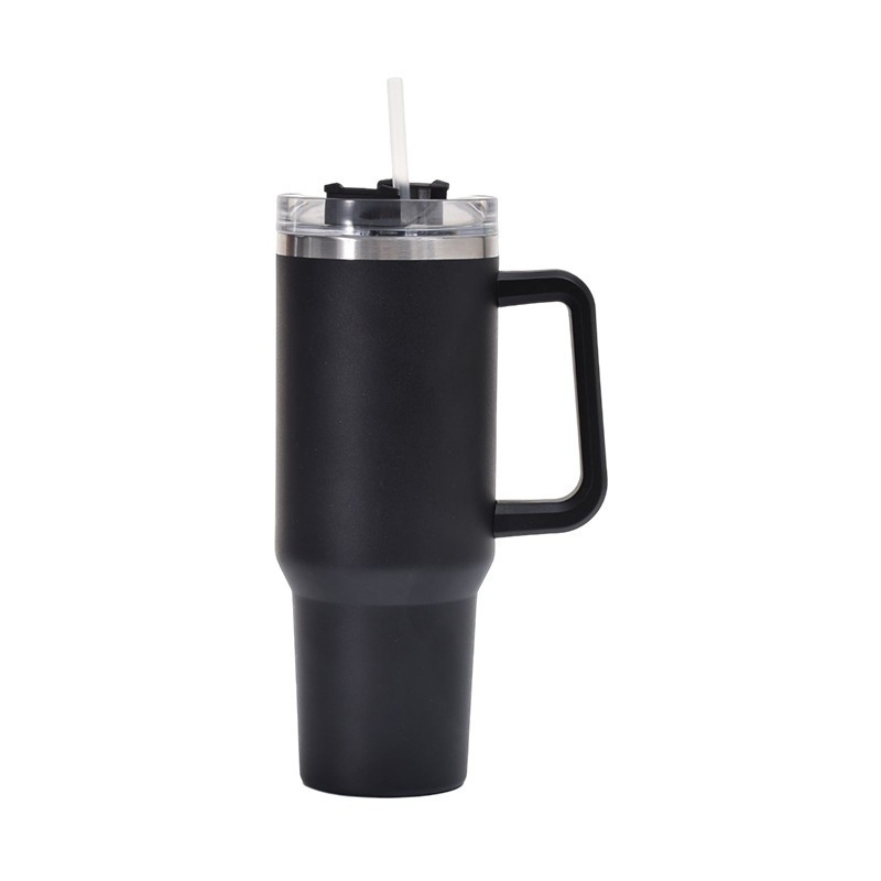 Copo garrafa Térmica Inox 1200ml Parede Dupla tampa Canudo Premium