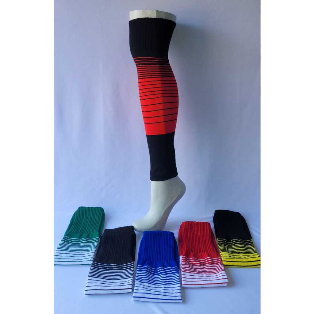 Canelito de Compressão Degrade Protetor de Canela Meiao de Futebol Canelito Suporte de Panturrilha em Oferta na Shopee