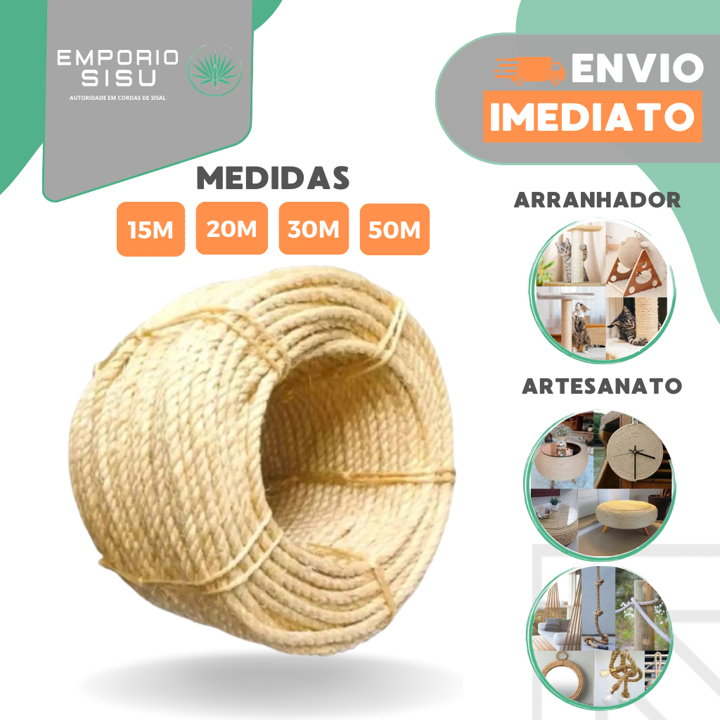 O que é Corda de Sisal 10mm? Guia e Onde Comprar | BuscaProdutos
