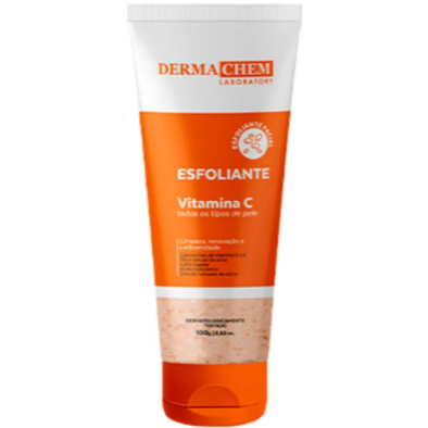 Gel Esfoliante Vitamina C Dermachem 100 G em Oferta na Shopee