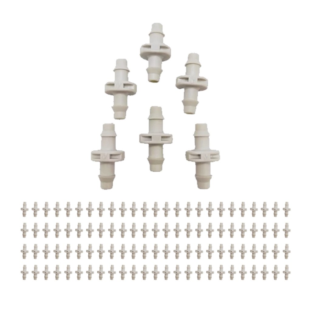 Conector Microtubo Grapa/grapa Netafim  100 Unid - Irrigação