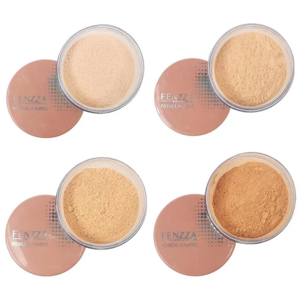Pó Facial Ultrafino Fenzza FZ34016/FZ34010