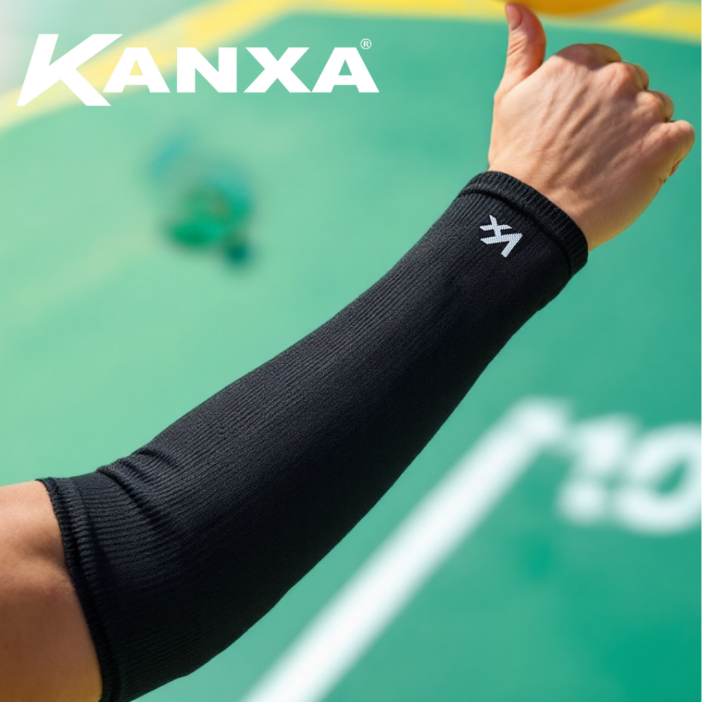 Manguito Volei Proteção UV Longo Curto Kanxa Ciclismo Esportivo Corrida em Oferta na Shopee