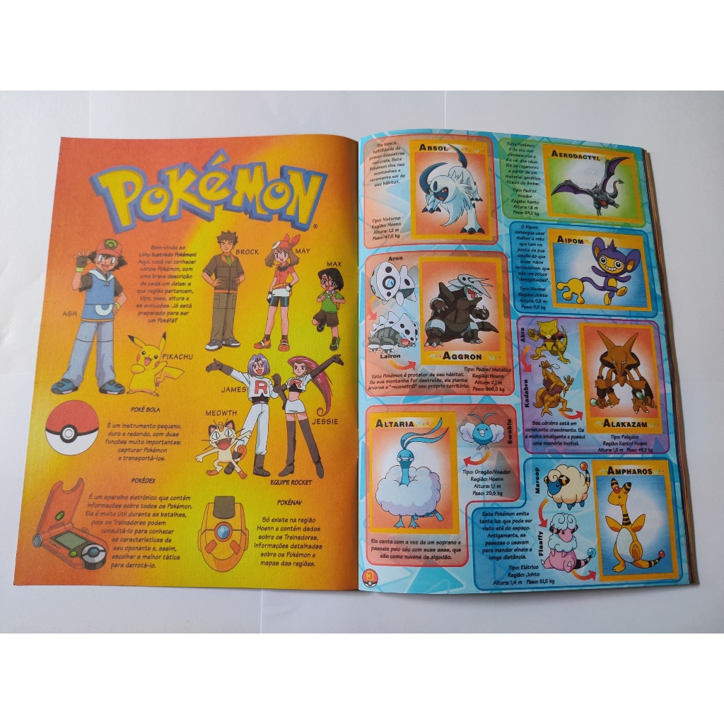 Álbum Pokémon 2008 - Online Editora — imagem 2 de 2