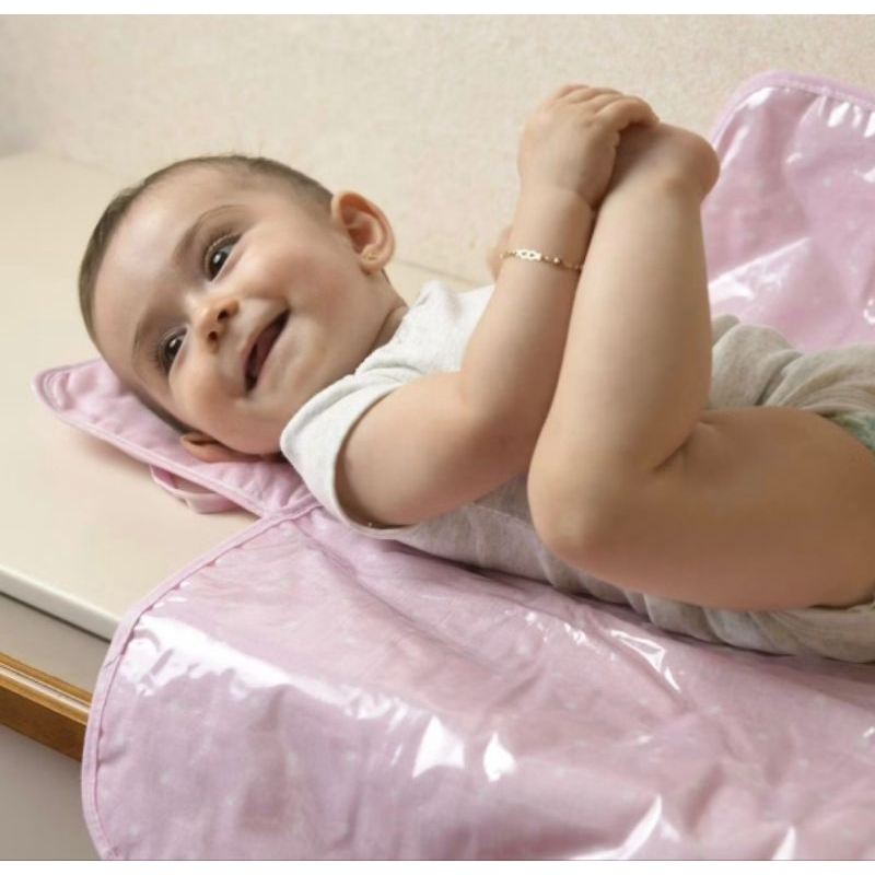 Trocador de fralda portátil impermeável liso Bublim