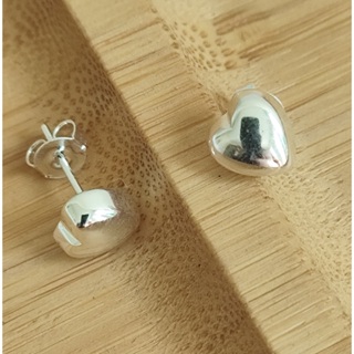 Brinco de Coração Prata 925 Feminino em Oferta na Shopee