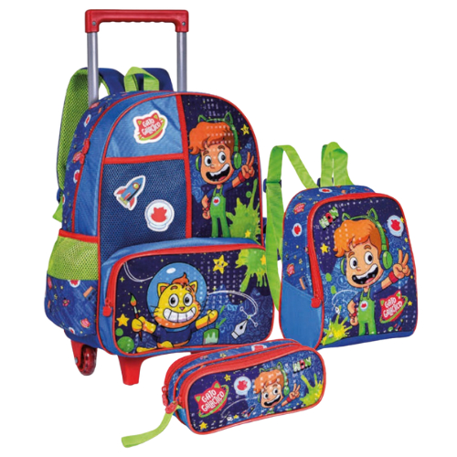 Mochila do Gato Galactico de Rodinha - Comprar com Melhor Preço em Acessórios para Animais de Estimação