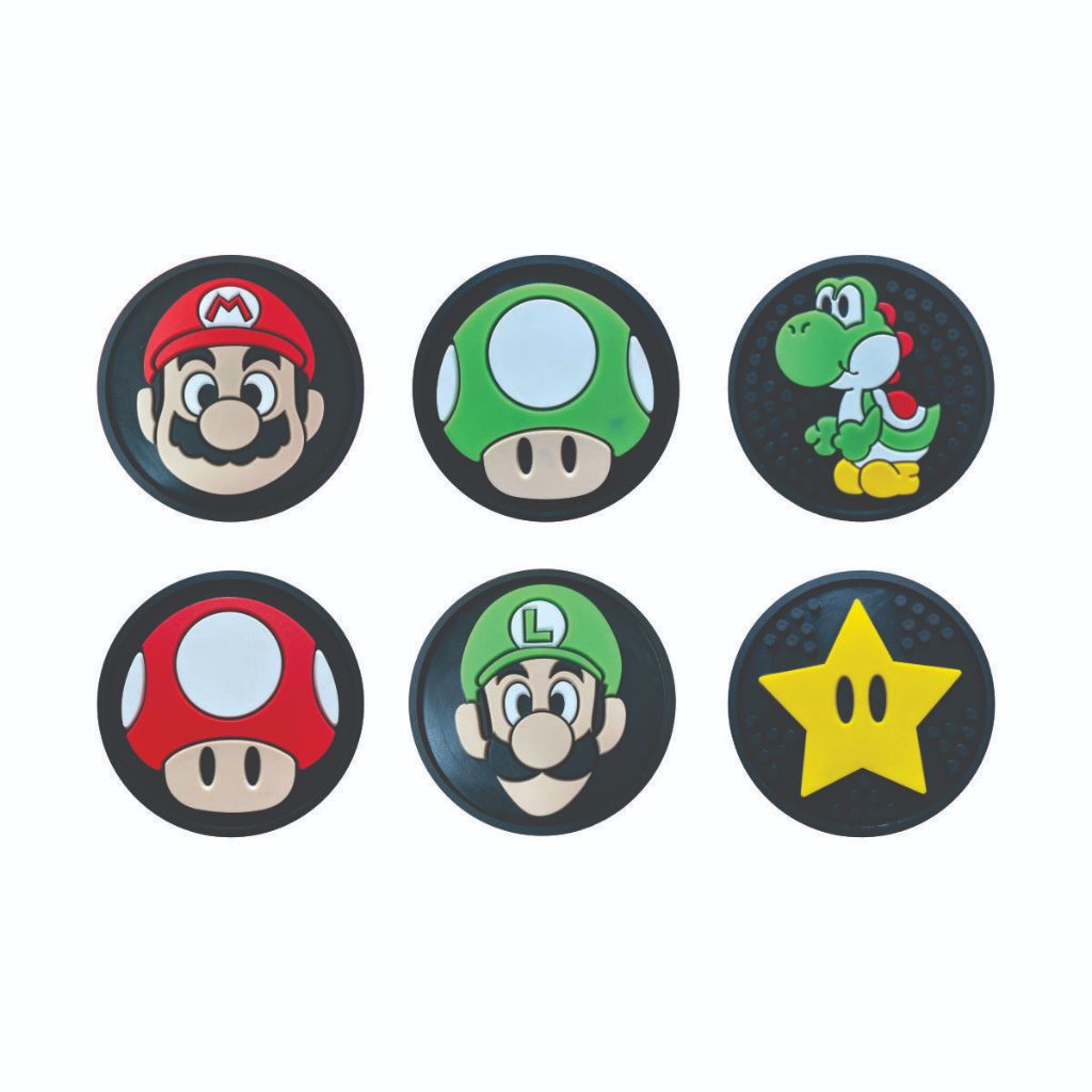 Kit 6 Porta Copos Super Mario Decoração Barmat Shop Diversão