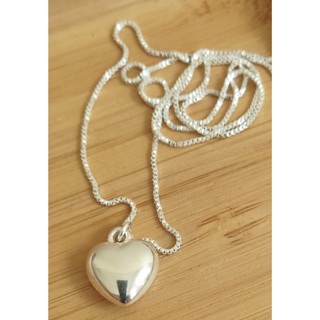 Colar de Coração Semijóia de Prata 925 em Oferta na Shopee