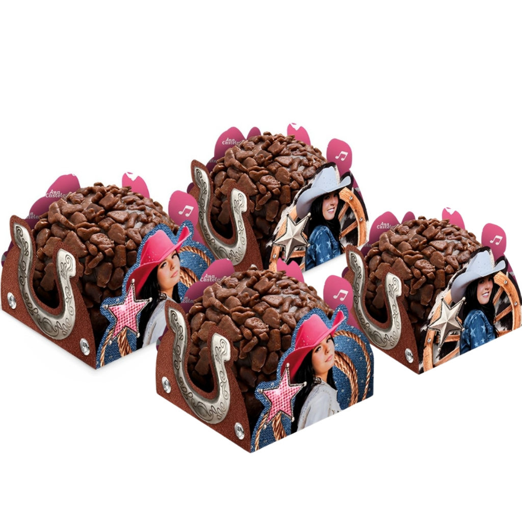 Porta Forminha Brigadeiro Doces Ana Castela Regina Festas