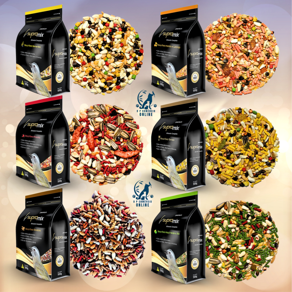 KIT Multi Sabores Trinca-Ferro 400g (Kit com 3 unid - Total 1,2kg) - Supramix. em Oferta na Shopee