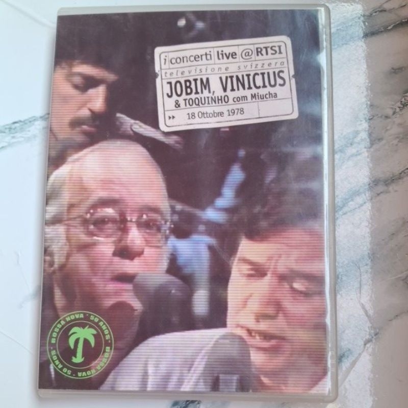 DvD Jobim, Vinicius e Toquinho com miucha