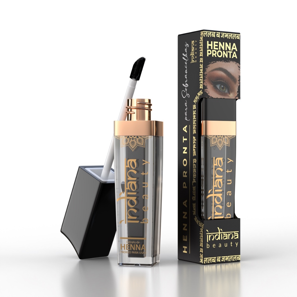 Henna Sobrancelhas Pronta Profissional Indiana Beauty 4,5g Extrato de Renna Sombrancelhas em Oferta na Shopee