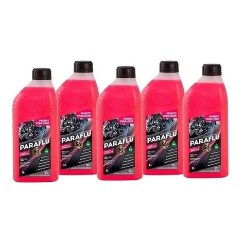 5 Litros De Aditivo Radiador Paraflu Pronto Para Uso em Oferta na Shopee