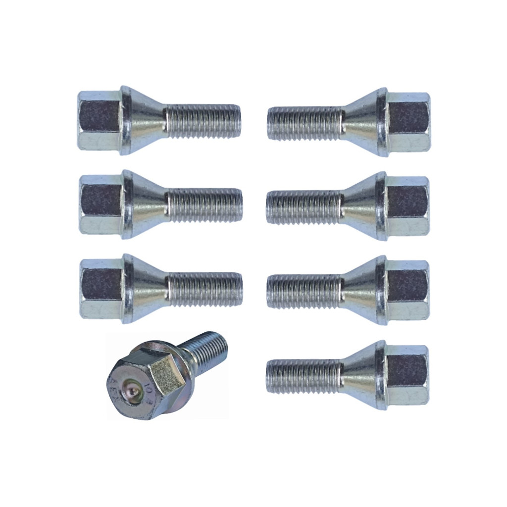 08 Unidades Pacote Parafuso de Roda Aro Cubo Linha Rosca VW Carretinha Reboque Trailer