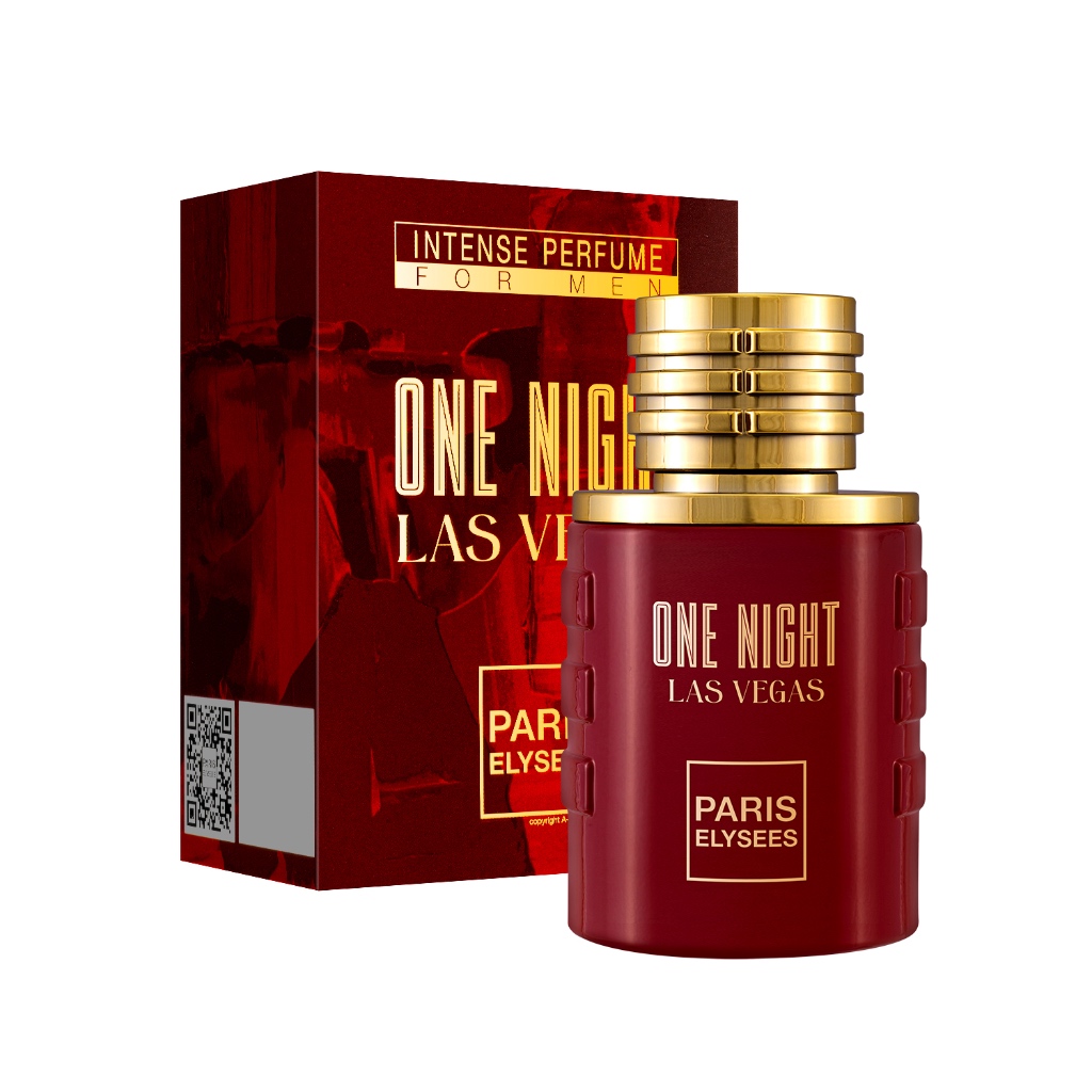 Perfume One Night Las Vegas EDT 100ml Paris Elysees em Oferta na Shopee