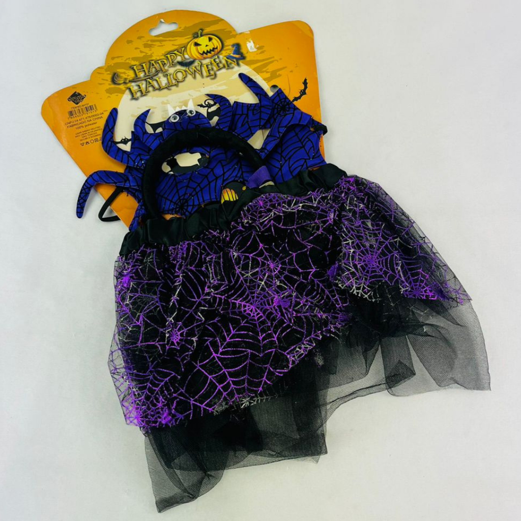 fantasia da aranha roxa - infantil