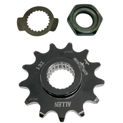 Kit Pinhão + Trava + Porca FAZER 250 / LANDER 250 / TÉNÉRÉ 250 Passe 520 13 dentes.