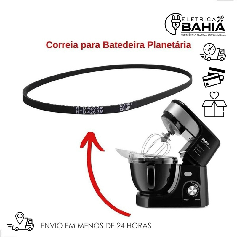 Imagem Correia Batedeira Philco Php500 Planetária Original