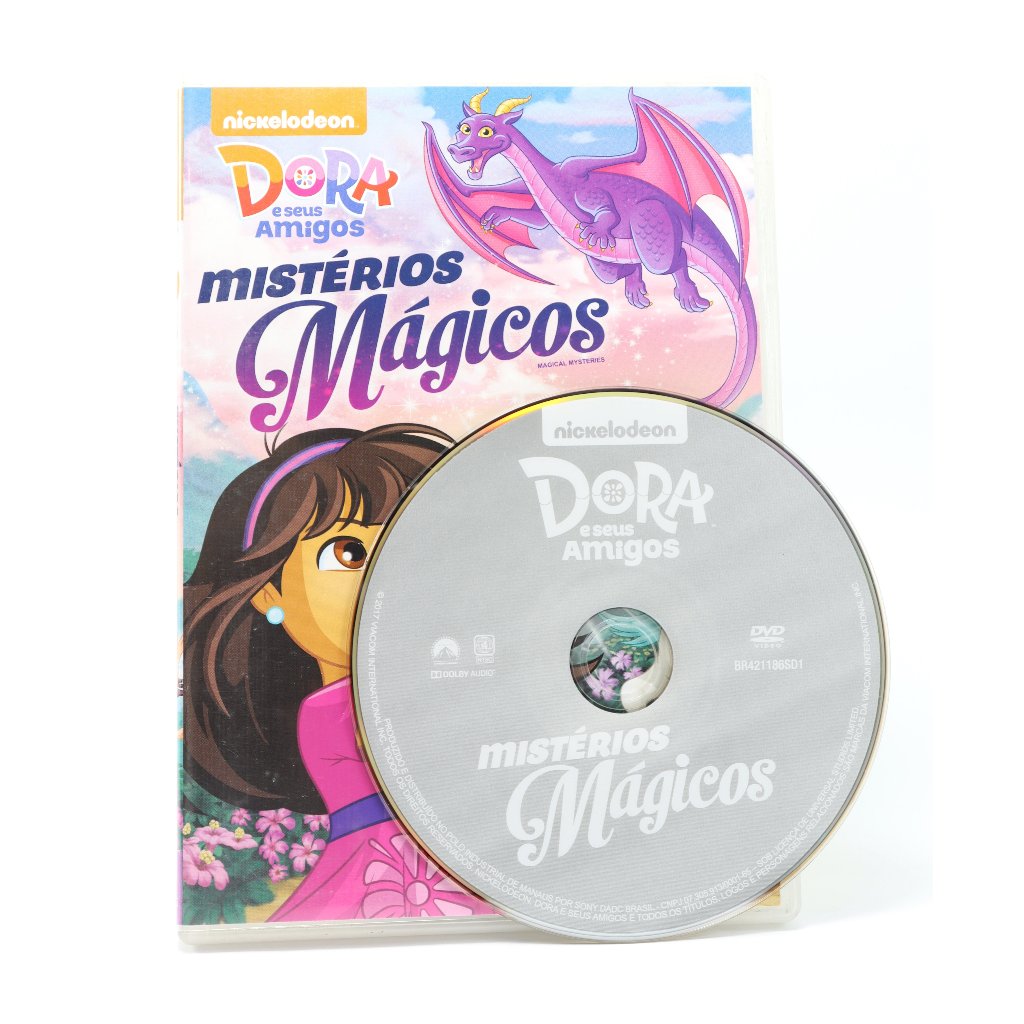 DVD Dora A Aventureira E Seus Amigos Mistérios Mágicos