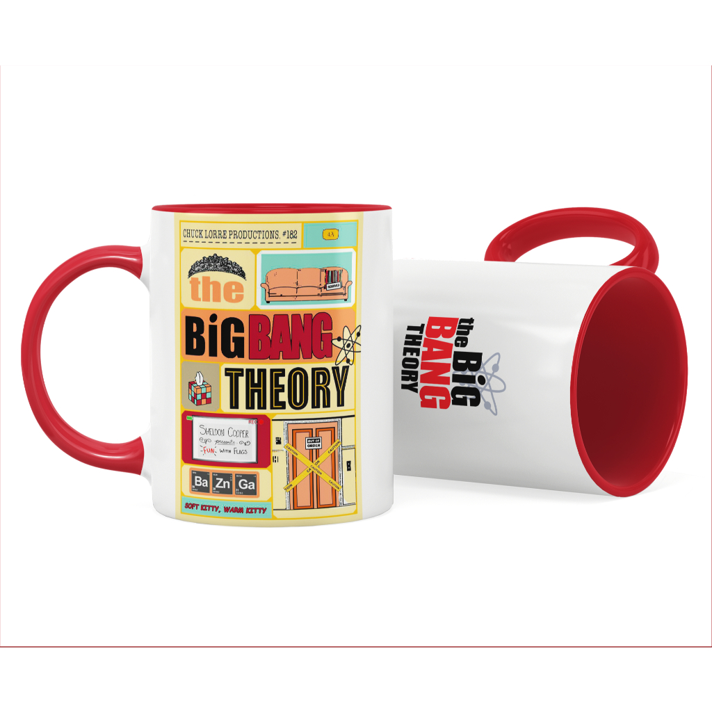 Caneca The Big Bang Theory - Big Band A Teoria