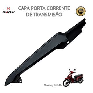 Porta Corrente Transmissão Protetor Shineray Jet 50Cc Todos Os Anos em Oferta na Shopee