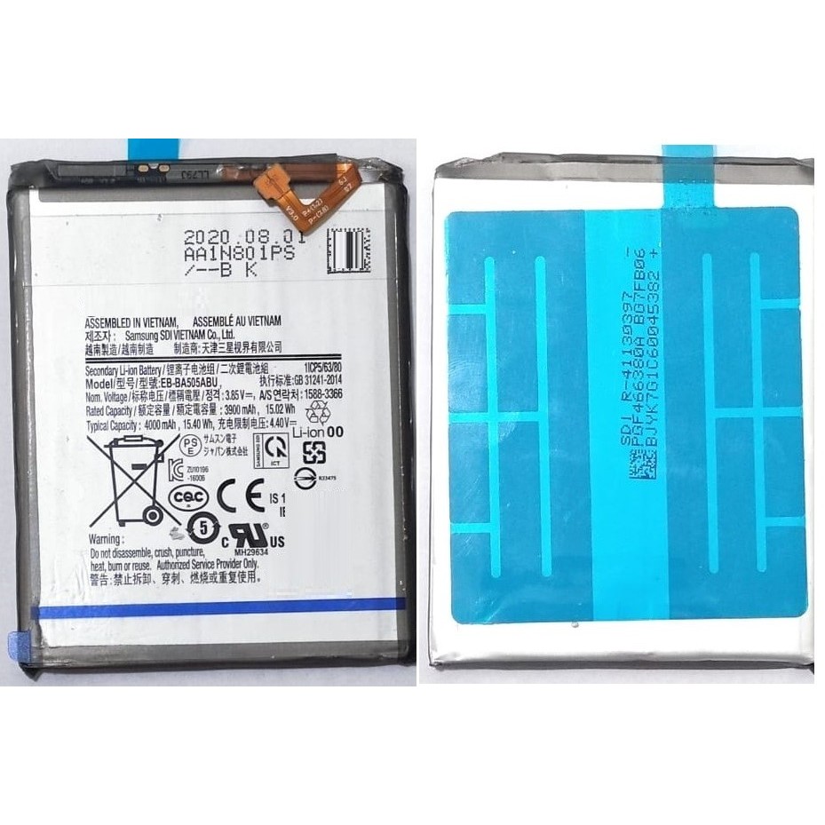 BAT COMPATIVE PARA  A20 A205 / A30 A305 / A30s A307 / A50 A505 - EB-BA505ABB